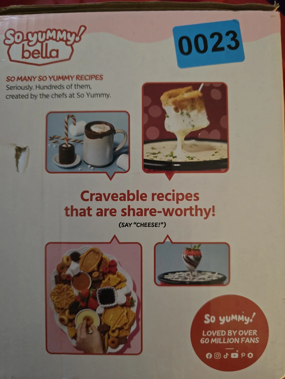 NIB - So Yummy Bella Mini Dipper Fondue Warmer - Red with Black Lid - Picture 3 of 3